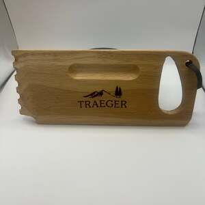 Traeger Wooden Grill Grate Scraper BBQ Cleaning Tool